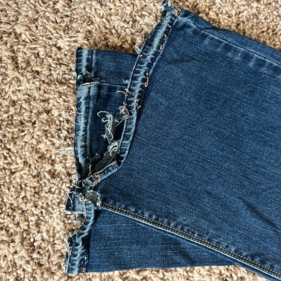 American Eagle distressed artist stretch jeans 8 regular - Picture 4 of 6